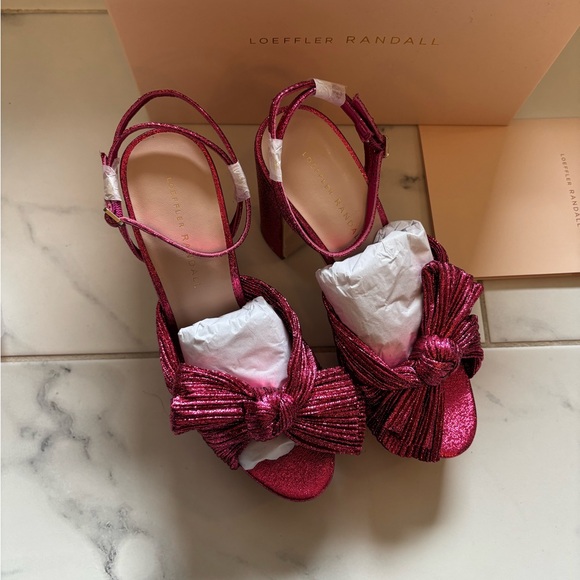 NWT Loeffler Randal Natalia Platforms - Picture 6 of 9